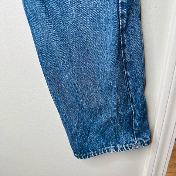 Vintage Levi’s Blue Medium Wash 5 Button Up Fly 501s Straight Leg Jeans Size 32 - Picture 10 of 12